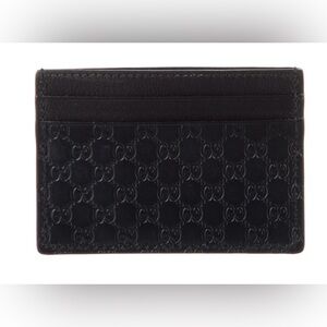 Gucci Microguccissima Leather Card Holder